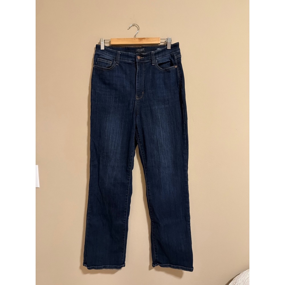 Judy Blue High Waist Straight Leg Jeans Dark Wash 30